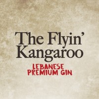 The Flyin' Kangaroo Gin logo - Similar company to Gin Pablo
