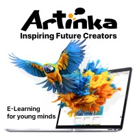 Artinka Academy logo - Similar company to Rozetta Studios