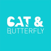 Cat & Butterfly logo - Similar company to Agence Nolha