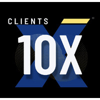 Clients10X logo - Similar company to Gridzy