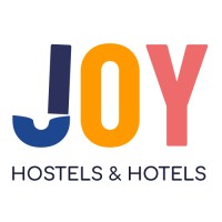 JOY Hostels & Hotels logo - Similar company to Mama Hostels - Ecomama & Cocomama