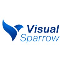 Visual Sparrow logo - Similar company to One Plus Design Studio