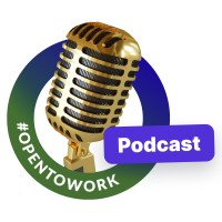 Open to work podcast logo - Similar company to Open Security & Safety Alliance, Or Ossa® (Dissolved)