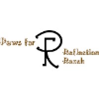 Paws for Reflection Ranch logo - Similar company to Sire-Therapeutic Horsemanship