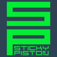 StickyPiston Hosting logo - Similar company to Hostvenom Llc