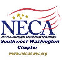 Southwest Washington NECA logo - Similar company to Oregon Pacific Cascade Chapter, Neca