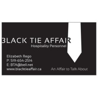 Black Tie Affair Hospitality Personnel