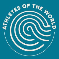Athletes of the World logo - Similar company to Big Plastic Pledge