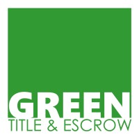 Green Title & Escrow logo - Similar company to National 1 Source Title & Escrow