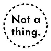 Not a thing. Events logo - Similar company to Dan James Giles Creative