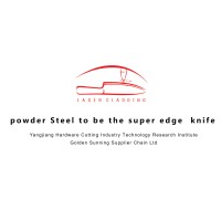 The powder steel kitchen knife logo - Similar company to Ovendesign