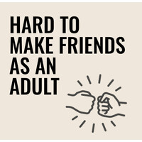 Hard To Make Friends As An Adult logo - Similar company to 1-Stop Media