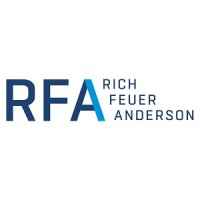 Rich Feuer Anderson logo - Similar company to Caleb Cares Foundation