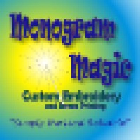 Monogram Magic logo - Similar company to Threaded Merch Studio
