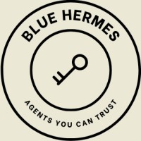 Blue Hermes logo - Similar company to Weave 365