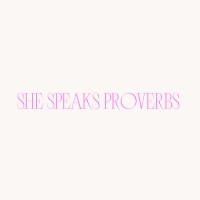 She Speaks Proverbs logo - Similar company to Iota Phi Lambda Sorority, Inc.