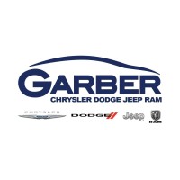 Garber Chrysler Dodge Jeep Ram logo - Similar company to Garber Chevrolet Subaru