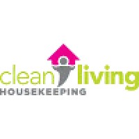 Clean Living Housekeeping logo - Similar company to Lilac - Housekeeping For Luxury Living