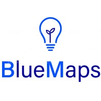 BlueMaps logo - Similar company to Babila Language