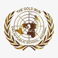 The DPS Gold MUN logo - Similar company to Vdes!Zn