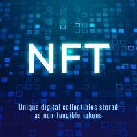 NFT (Non-Fungible Token) logo - Similar company to Drop-Token
