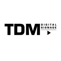 TDM Digital Signage logo - Similar company to Van Pas Makelaars