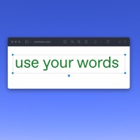 use your words logo - Similar company to Prewrite
