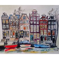 Amsterdam Illustrations