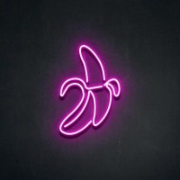 Neon Banana logo - Similar company to Karakeeb