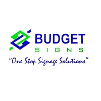 BUDGET SIGNS logo - Similar company to Lumin Crest