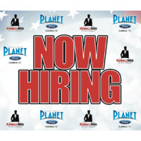 Randall Reed's Planet Ford Humble logo - Similar company to Planet Ford