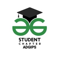 GeeksforGeeks Student Chapter - ADGIPS logo - Similar company to Geeksforgeeks  Student Chapter Kiet