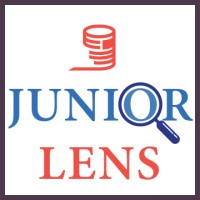 Junior Lens logo - Similar company to Oriah- An Eco Luxury Swimwear & Resortwear