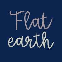 Flat Earth Pizzas logo - Similar company to Fat Boy'S Pizza - Size Matters