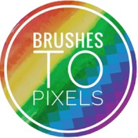 BrushesToPixels logo - Similar company to Mechanical Engineering Students' Association [Mesa]