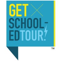 The Get Schooled Tour logo - Similar company to Remedylive - Interactive Events - 24 Hour Chat
