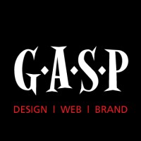 GASP DESIGNS - a digital & design agency logo - Similar company to Studio Alexander - Brand Strategy & Design Agency