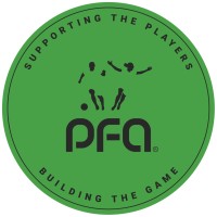 Professional Footballers Australia logo - Similar company to Content Hype
