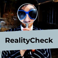 RealityCheck logo - Similar company to Bitcoin For Fairness