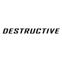 DESTRUCTIVE logo - Similar company to Docmart