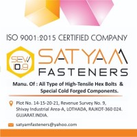 SATYAM FASTENERS - RAJKOT logo - Similar company to Cnc Fasteners