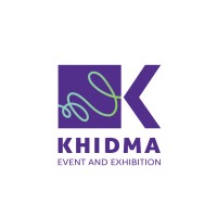Khidma event and exhibition logo - Similar company to Mintad - منطاد