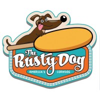 The Rusty Dog - America's Corndog™ logo - Similar company to Kiwi Shake & Bake