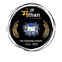 Manthan The Debating Society , BHU logo - Similar company to Rhetorica: The Debating Society Fss, Bhu