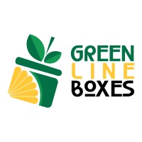 Green Line Boxes logo - Similar company to Flourish Packaging