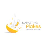 Marketing Flakes logo - Similar company to Studio Hinae | Île Créative