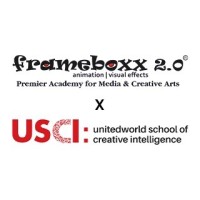 Frameboxx 2.0_USCI Indore logo - Similar company to Dot Three Design Studio
