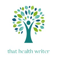 That Health Writer logo - Similar company to Smart Pharmacy