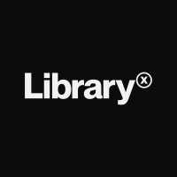 Library X logo - Similar company to Blue Cyclops