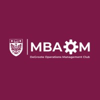 DeGroote Operations Management Club logo - Similar company to Degroote Consulting Association (Mba)